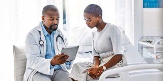 Doctor and patient